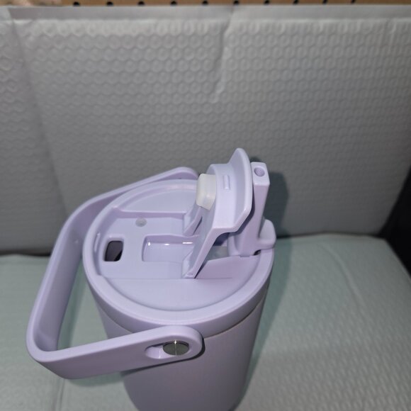 Meoky 32 oz Tumbler - Pure Purple - with 2 Handles - NEW - Picture 3 of 7